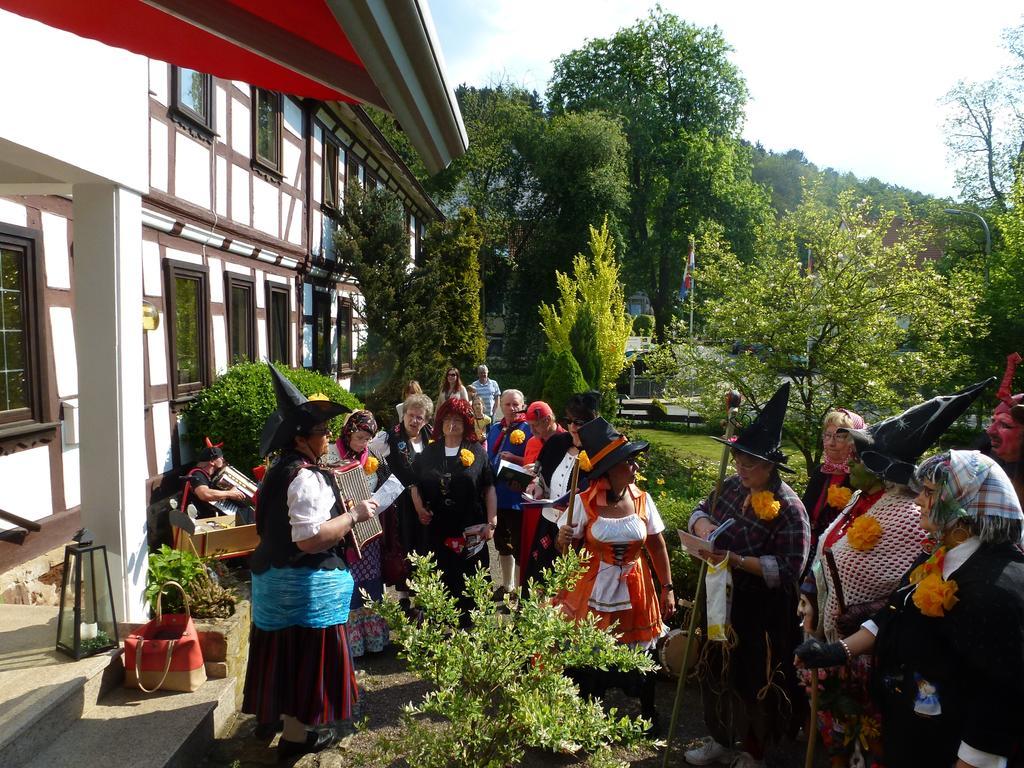 Hotel Pension Gelpkes Muehle Bad Sachsa Esterno foto