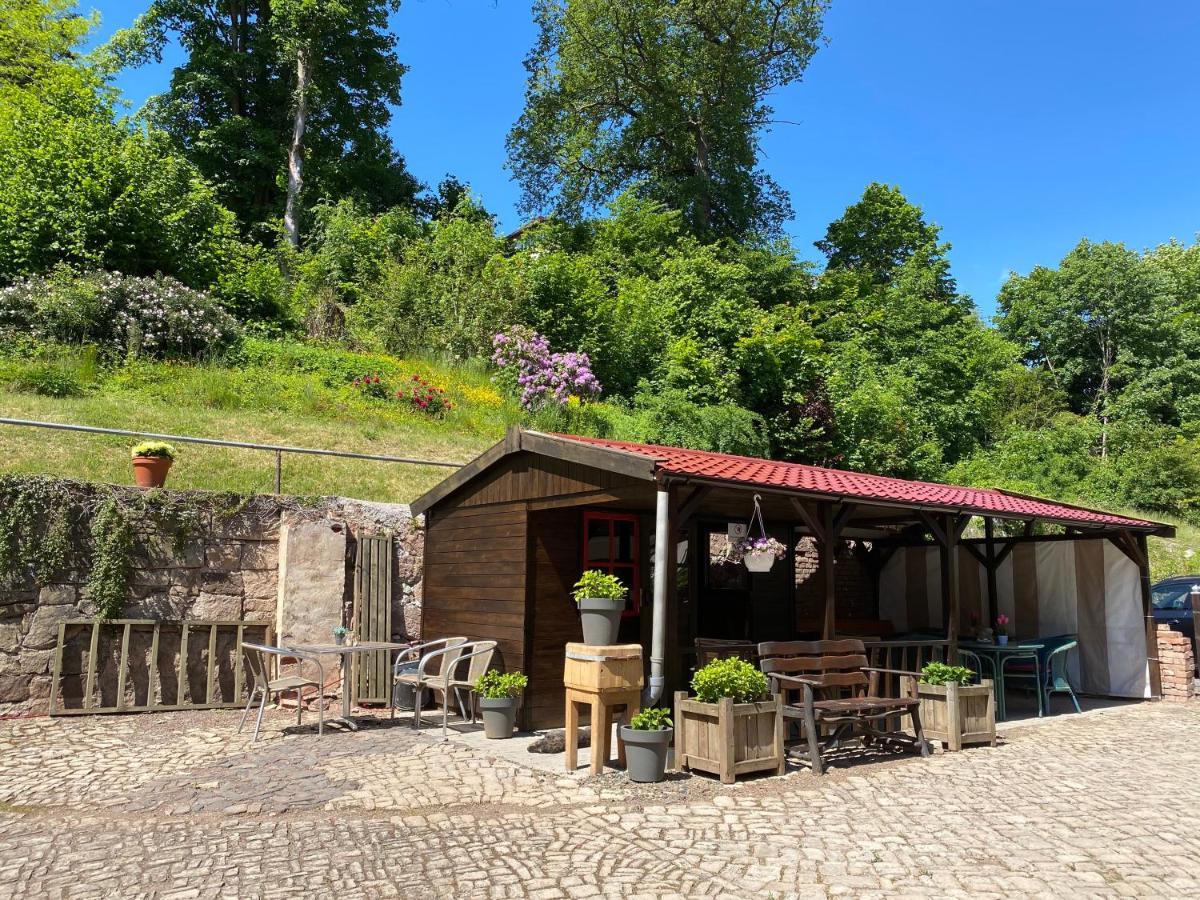 Hotel Pension Gelpkes Muehle Bad Sachsa Esterno foto
