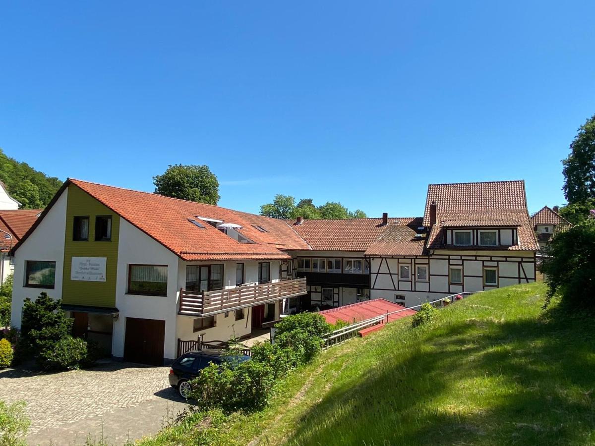 Hotel Pension Gelpkes Muehle Bad Sachsa Esterno foto